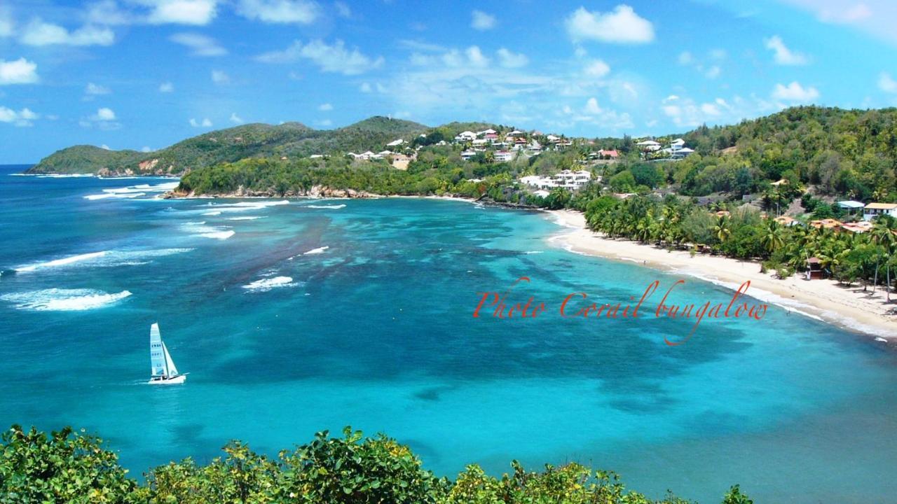 Les Bungalows De La Plage La Trinite Bagian luar foto