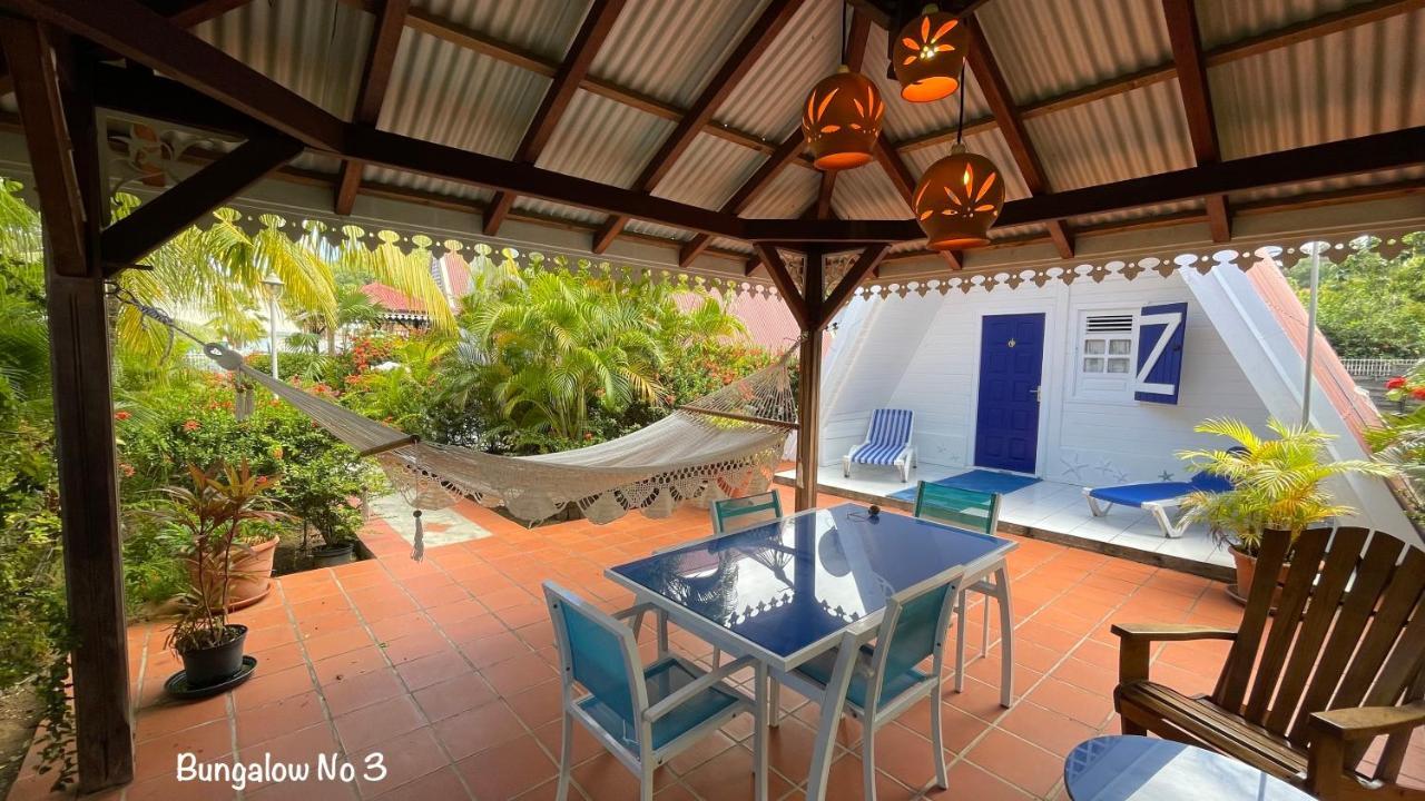 Les Bungalows De La Plage La Trinite Bagian luar foto