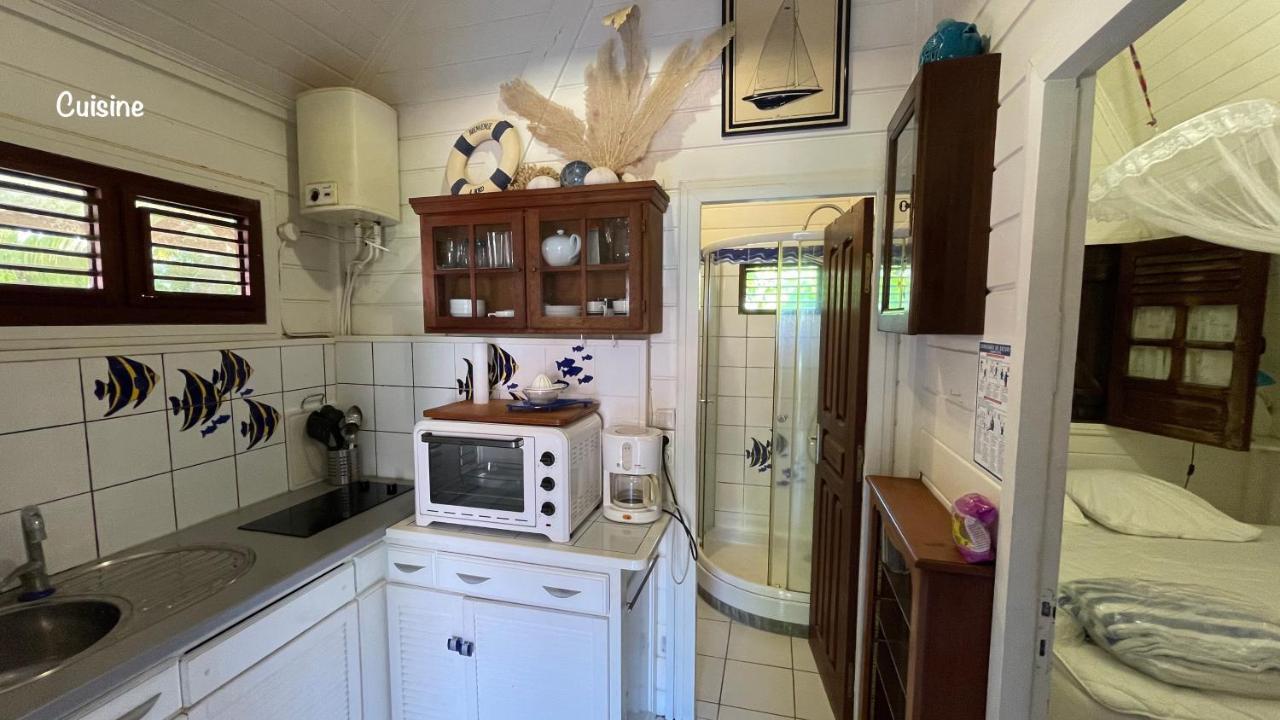 Les Bungalows De La Plage La Trinite Bagian luar foto