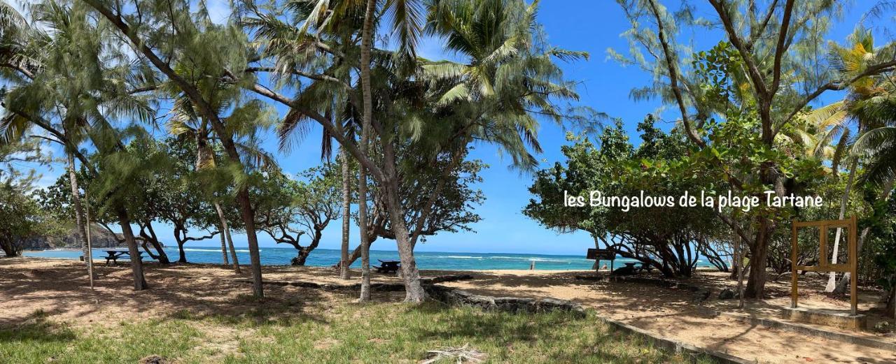 Les Bungalows De La Plage La Trinite Bagian luar foto