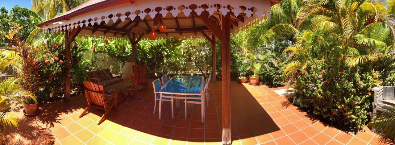Les Bungalows De La Plage La Trinite Bagian luar foto